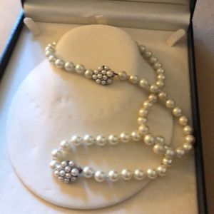 BB pearl necklace is SOLD! Bracelet is available.